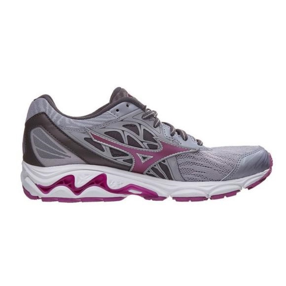 Mizuno Shoes - Mizuno Wave Inspire 14 "Grey" Women's Running Shoe
